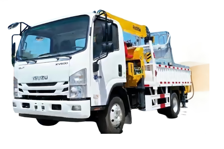 6.3-Ton Lifting Capacity ISUZU Truck-Mounted Crane: 6.3-Ton Lifting Capacity